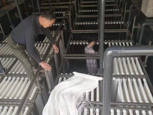 寧波建嶸MBR膜-桐鄉(xiāng)致遠環(huán)保某印染廠項目